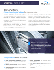 Cloud to Solve Enterprise-Billing Needs