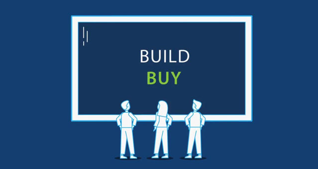 build-vs-buy Multiple Charging Models