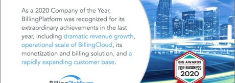 BillingPlatform Named a 2020 Company of the Year in the BIG Awards for Business