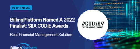 BillingPlatform Named 2022 SIIA CODiE Award Finalist in Best Financial Management Solution Category