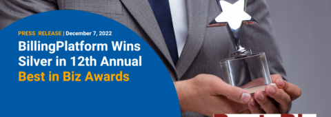 BillingPlatform Wins Silver in 12th Annual Best in Biz Awards for 3rd Consecutive Year