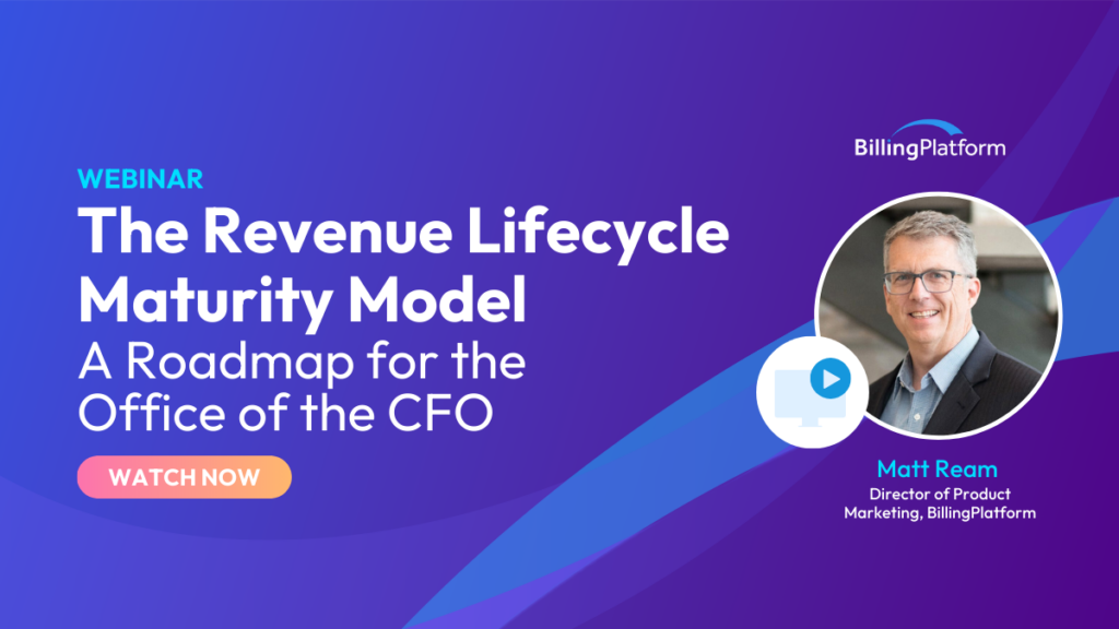 Revenue Lifecycle Maturity Model Webinar on demand