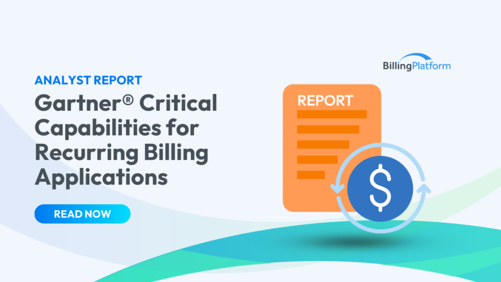 BillingPlatform Gartner critical capabilities report