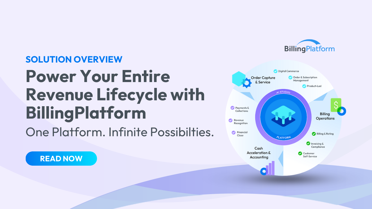 BillingPlatform Solution Overview