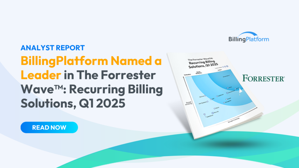 forrester recurring billing solutions report 2025