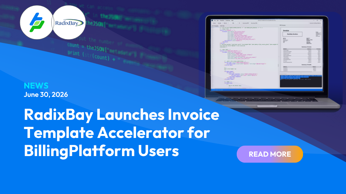 RadixBay Invoice Template Accelerator
