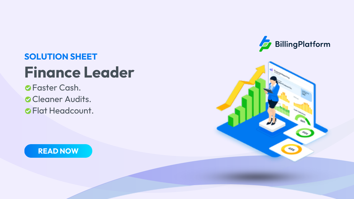 Finance Leader solution overview sheet