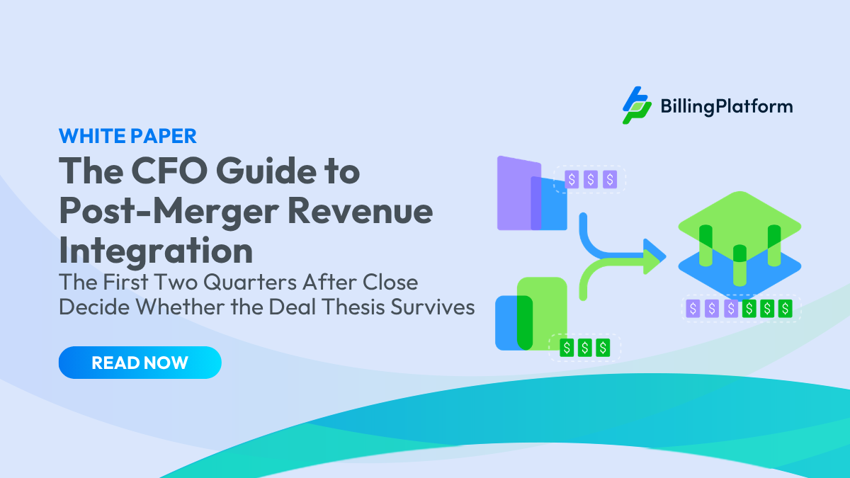 The CFO Guide to ​ Post-Merger Revenue Integration